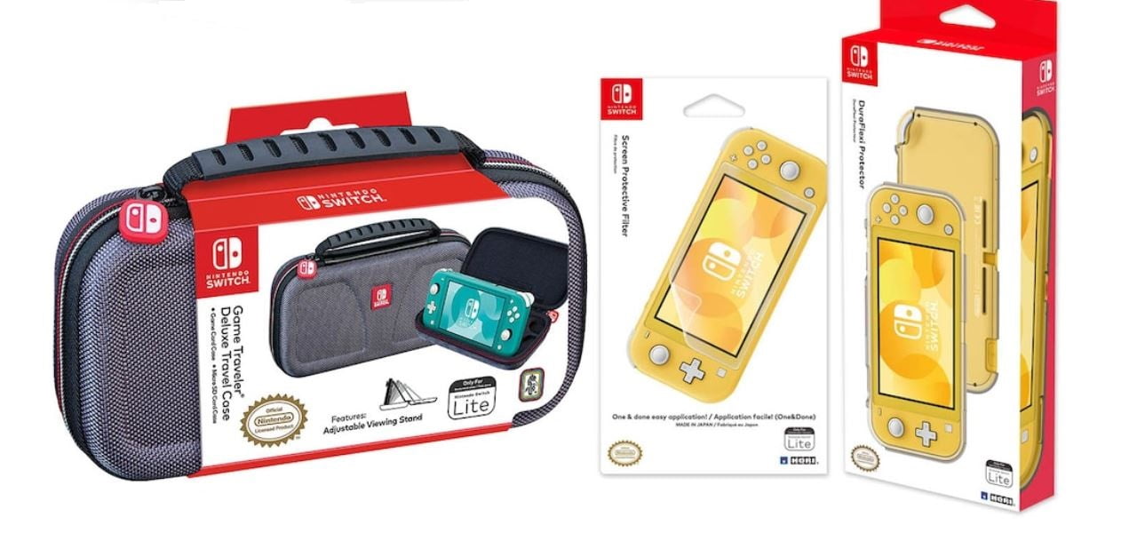 Nintendo Switch Lite 3-Piece Accessory Starter Bundle / Set