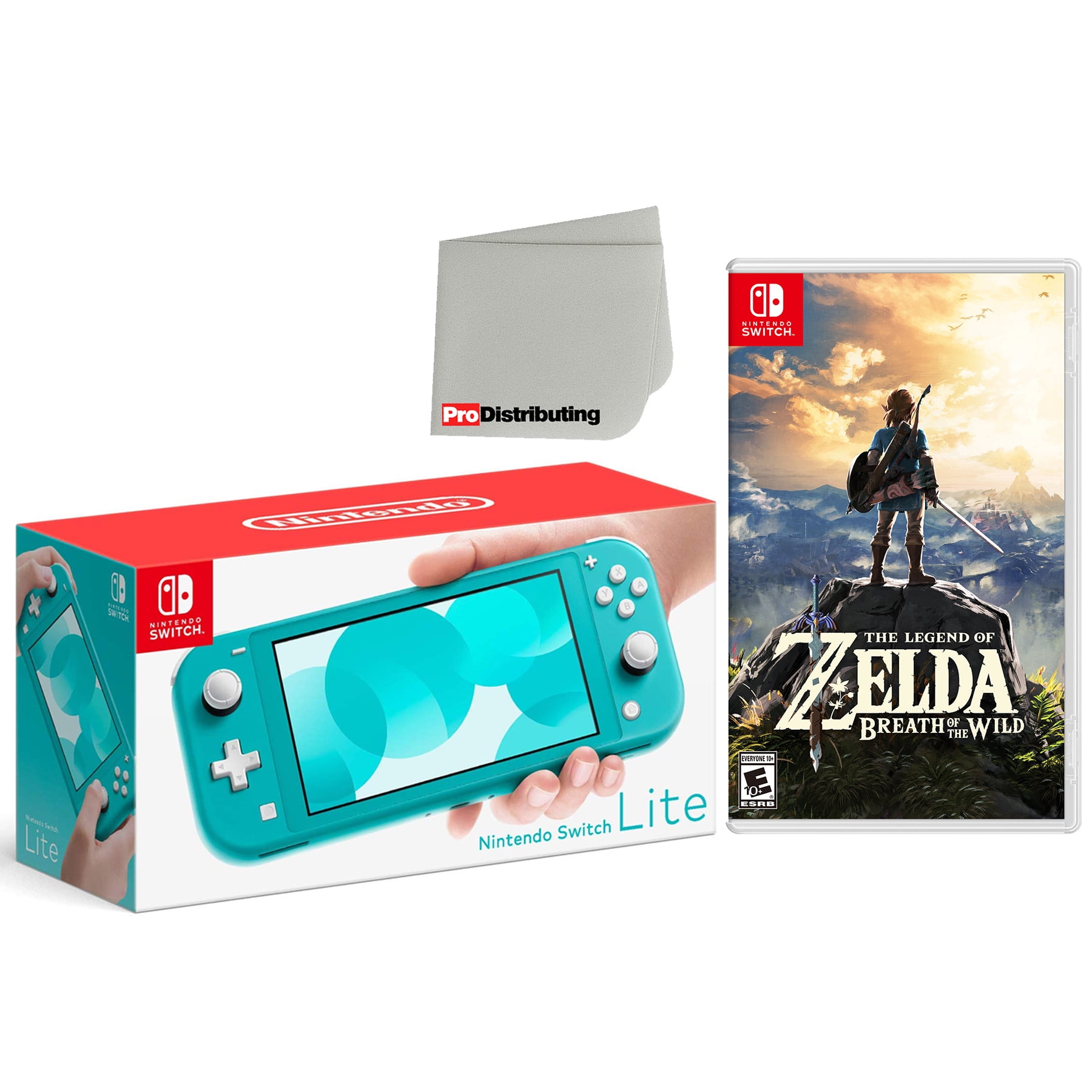 Gaming Console Nintendo Switch Lite With Zelda Breath Of The Wild