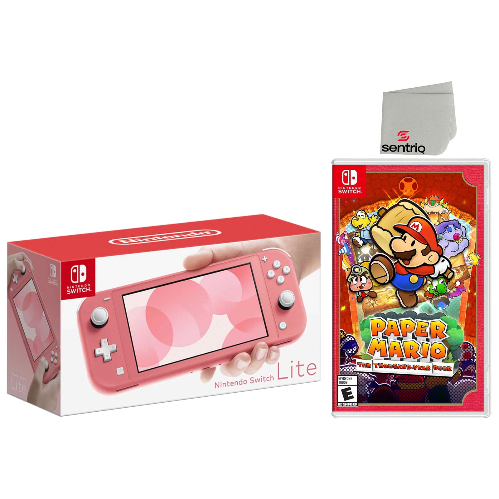 Nintendo Switch Lite 32GB Blue Edition and Paper Mario: The Nintendo Switch Lite 32GB Blue Edition and Paper Mario: The