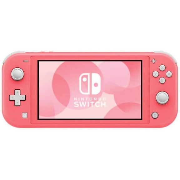 Nintendo Switch Lite 32GB Handheld Video Game Console - Coral - Japan Import with US Plug