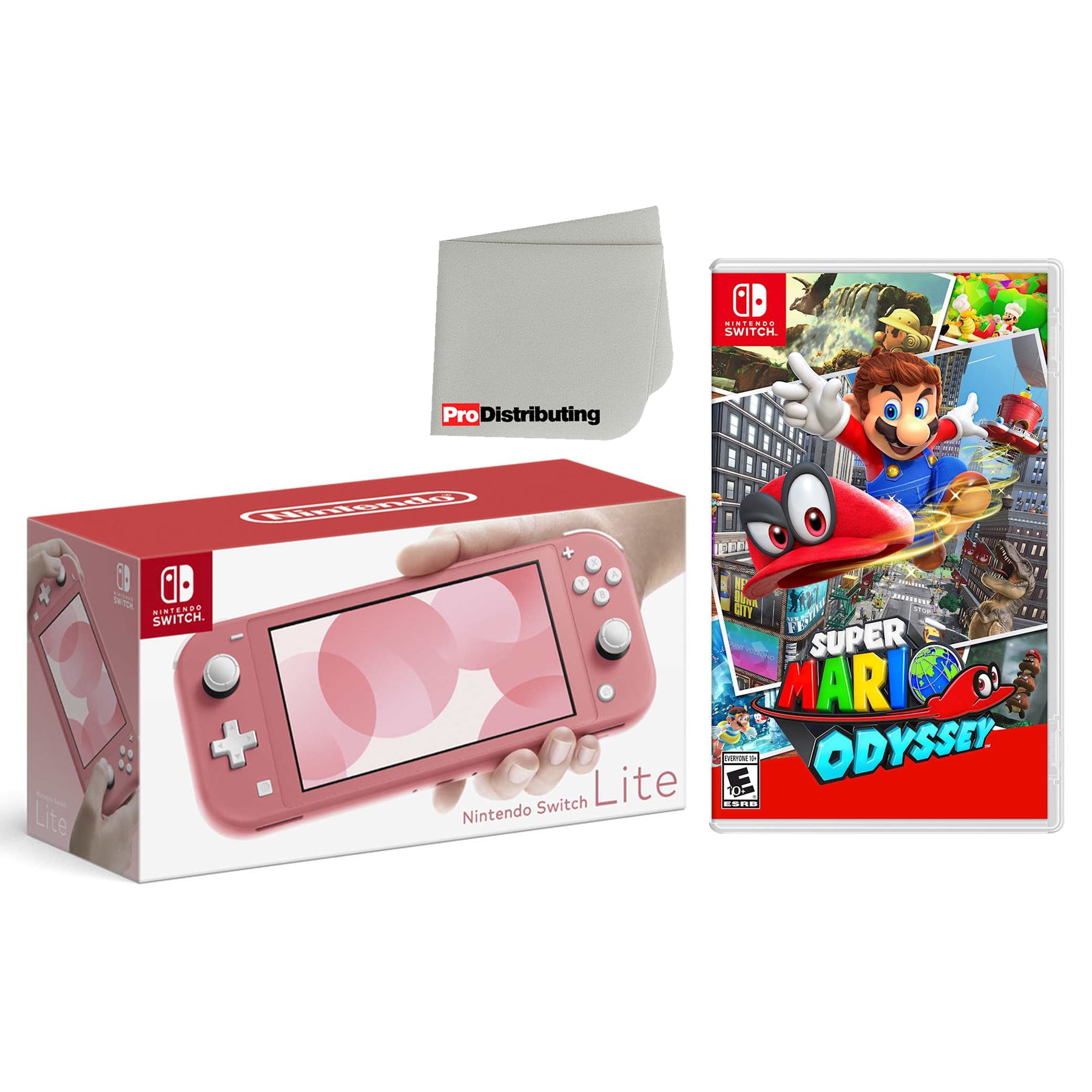 Nintendo Switch Lite 32GB Handheld Video Game Console in Coral with