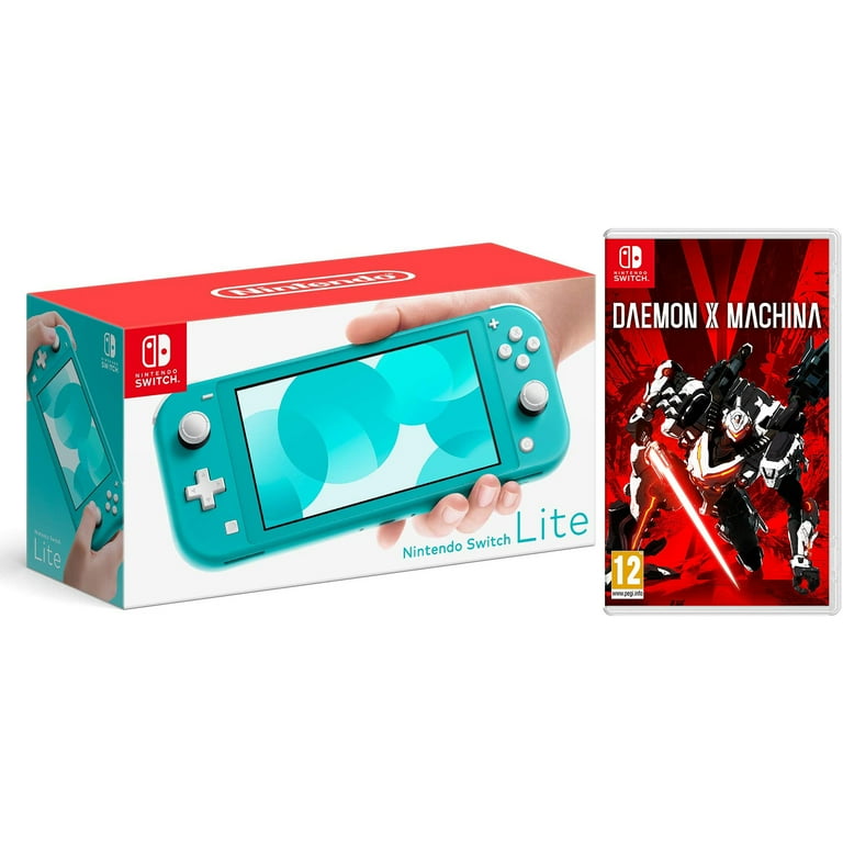 Nintendo Switch Lite 32GB Turquoise and Daemon X Machina