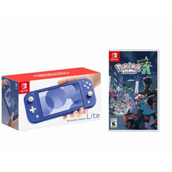 Nintendo Switch Lite Blue Edition and Pokmon Legends Z-A Bundle (International Edition)