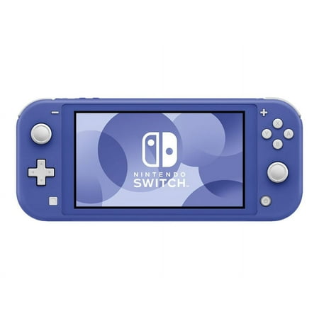 Nintendo Switch Lite - Handheld game console - blue - Animal Crossing: New Horizons
