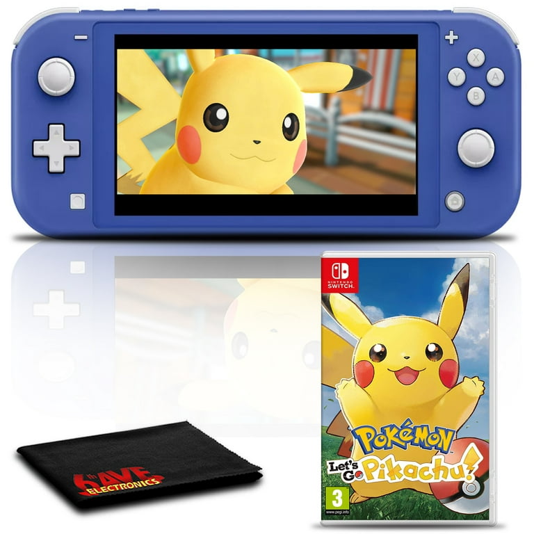Nintendo Switch Lite 32GB Yellow and Pokemon Let's Go, Eevee