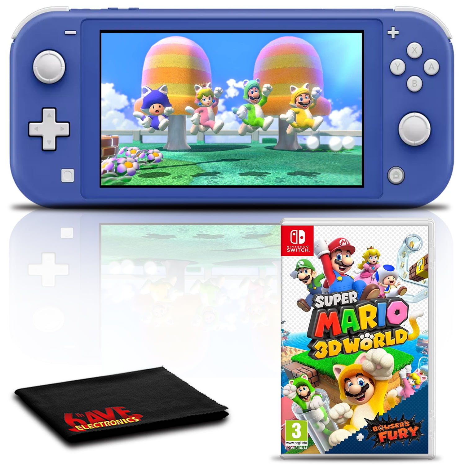  Super Mario 3D World + Bowser's Fury (Nintendo Switch)  (European Version) : Video Games