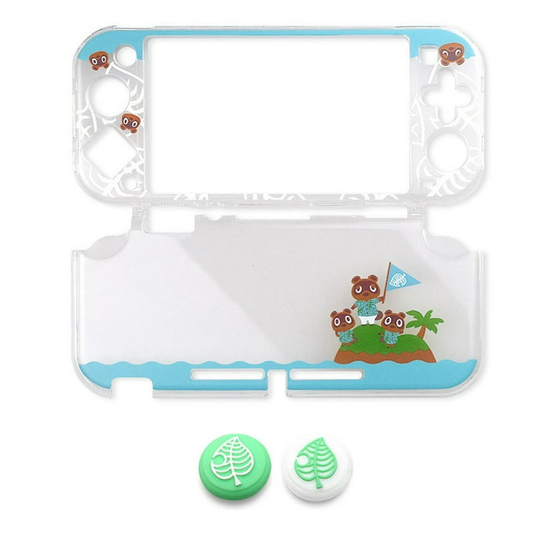 Nintendo Switch Lite Case with Thumb Grip Caps, Clear Cute Cartoon