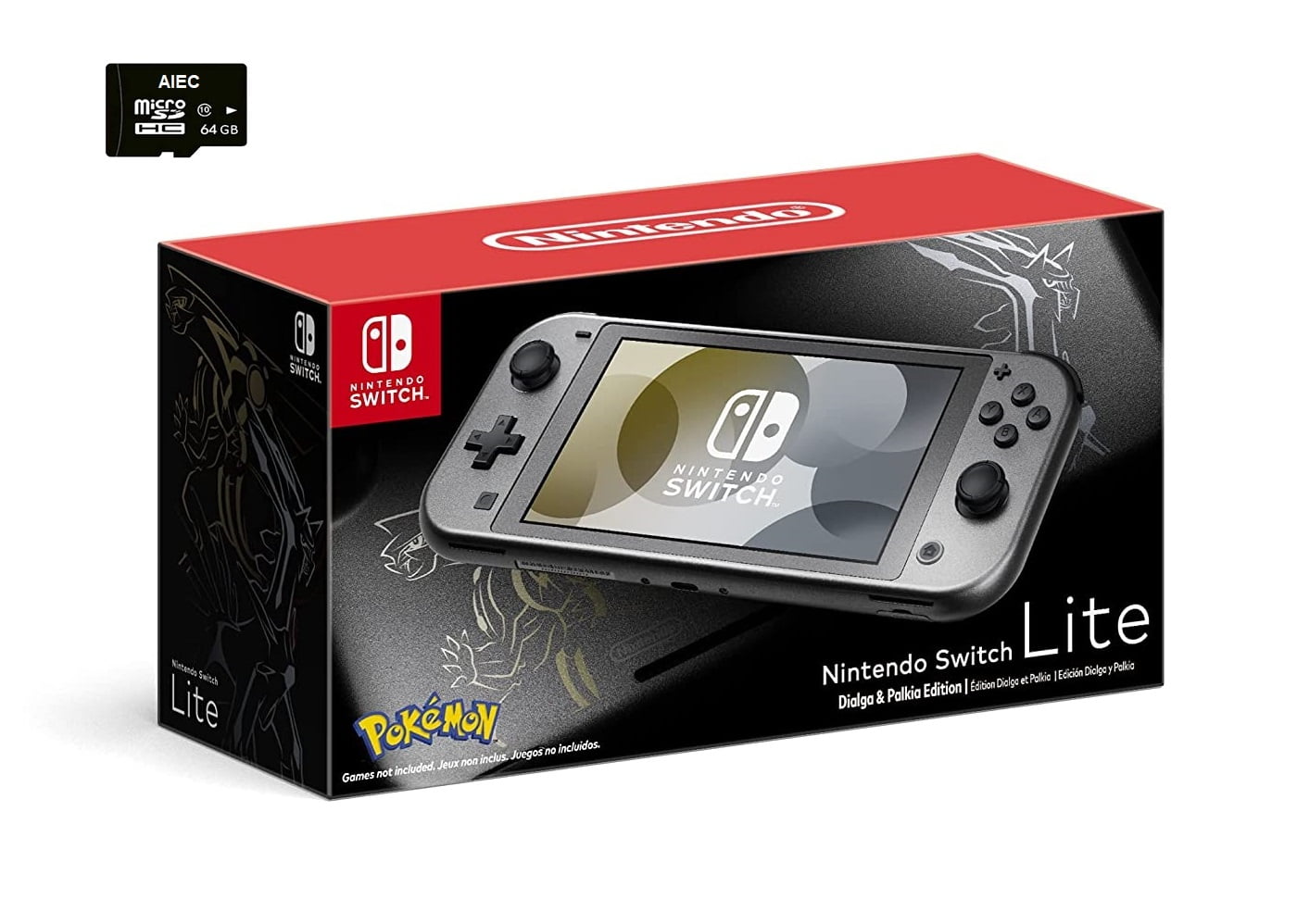 Nintendo Switch Lite System, Dialga & Palkia Edition with AIEC Accessory Bundle - Walmart.com Nintendo Switch Lite System, Dialga & Palkia Edition with AIEC Accessory Bundle - Walmart.com