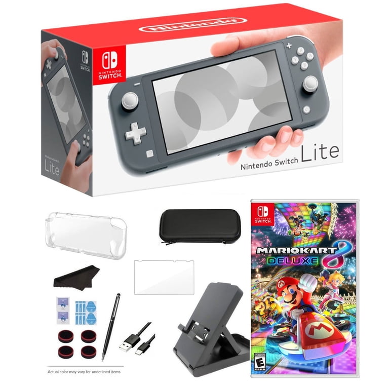 Nintendo Switch Lite Console, Gray, 5.5” LCD Touch 1280x720 Screen