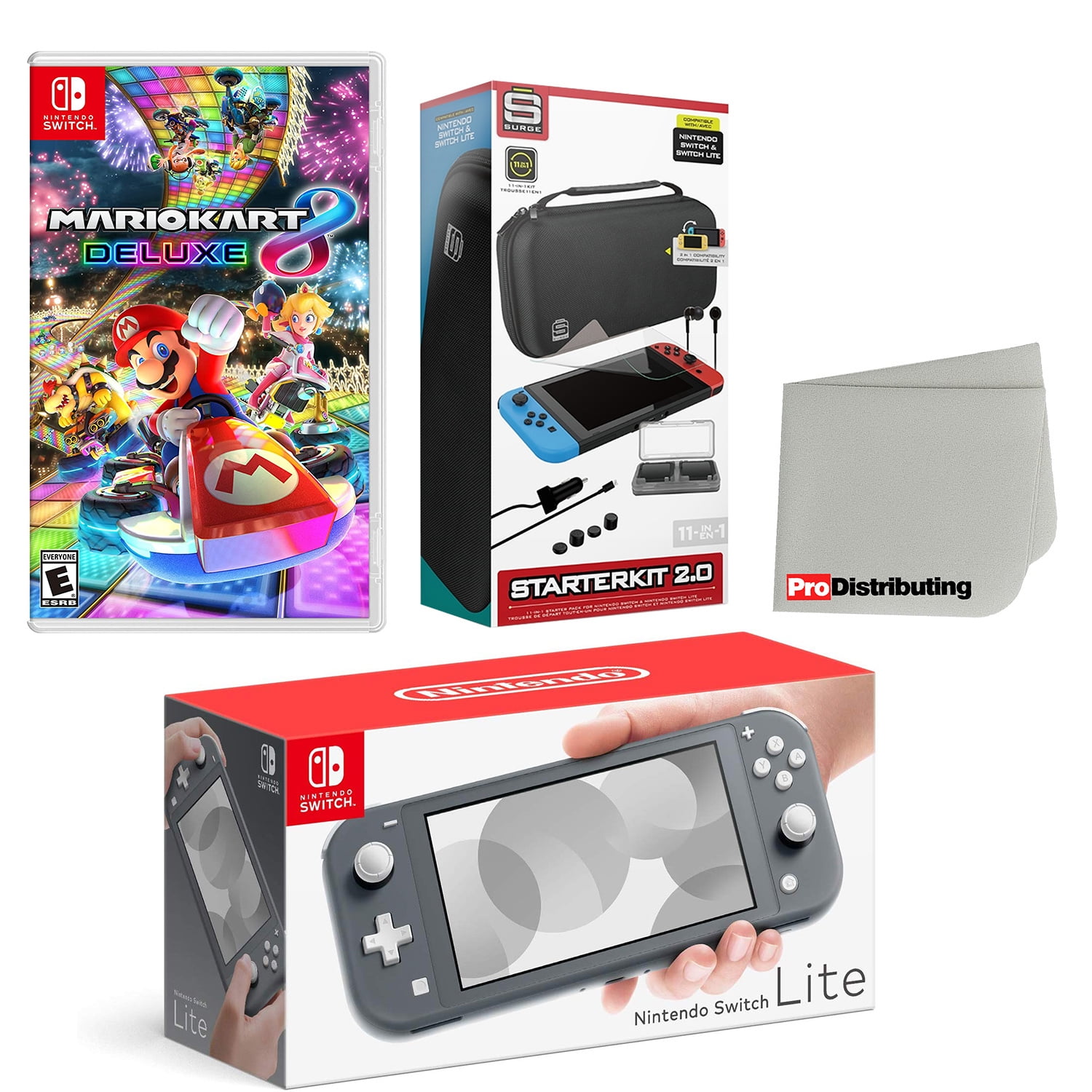 Nintendo Switch Lite グレー + Mario Kart 8 Nintendo Switch Lite Console Gray with Mario Kart 8 Deluxe