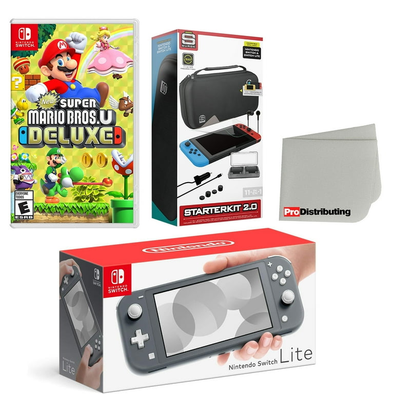 Nintendo Switch Lite グレー＋スーパーマリオジャンボリー新品 Nintendo-Switch-Lite-32GB-Gray