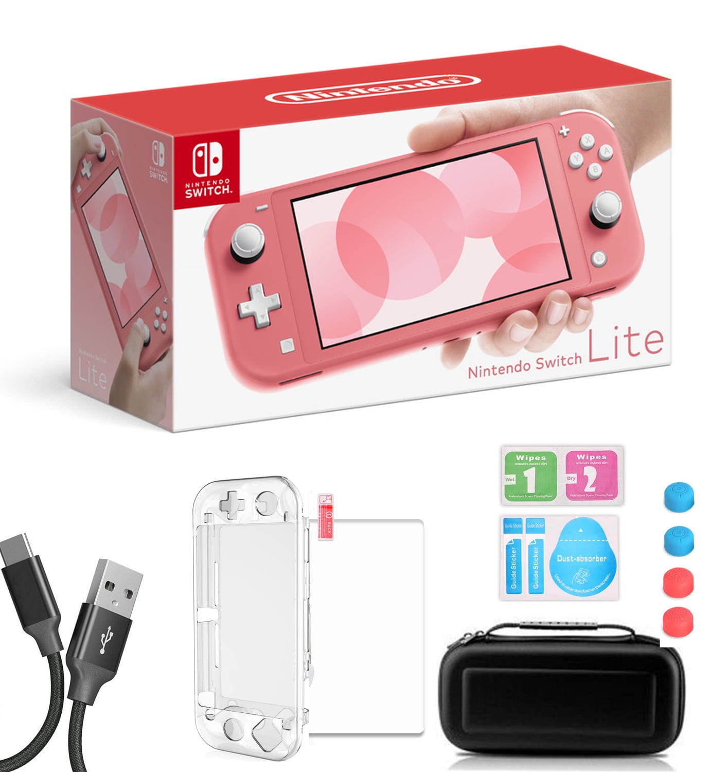 Nintendo Switch Nintendo switch light coral pink Nintendo Switch Lite - Coral - Hardware - Nintendo