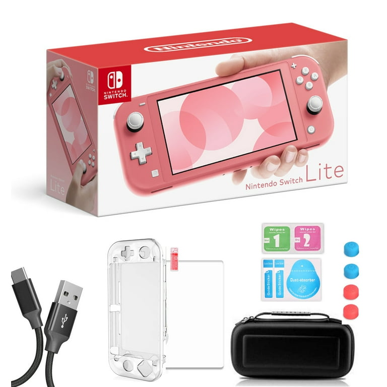 「新品未使用」Nintendo Switch Lite Coral Amazon.com: Nintendo Switch Lite - Coral - Switch (Renewed)