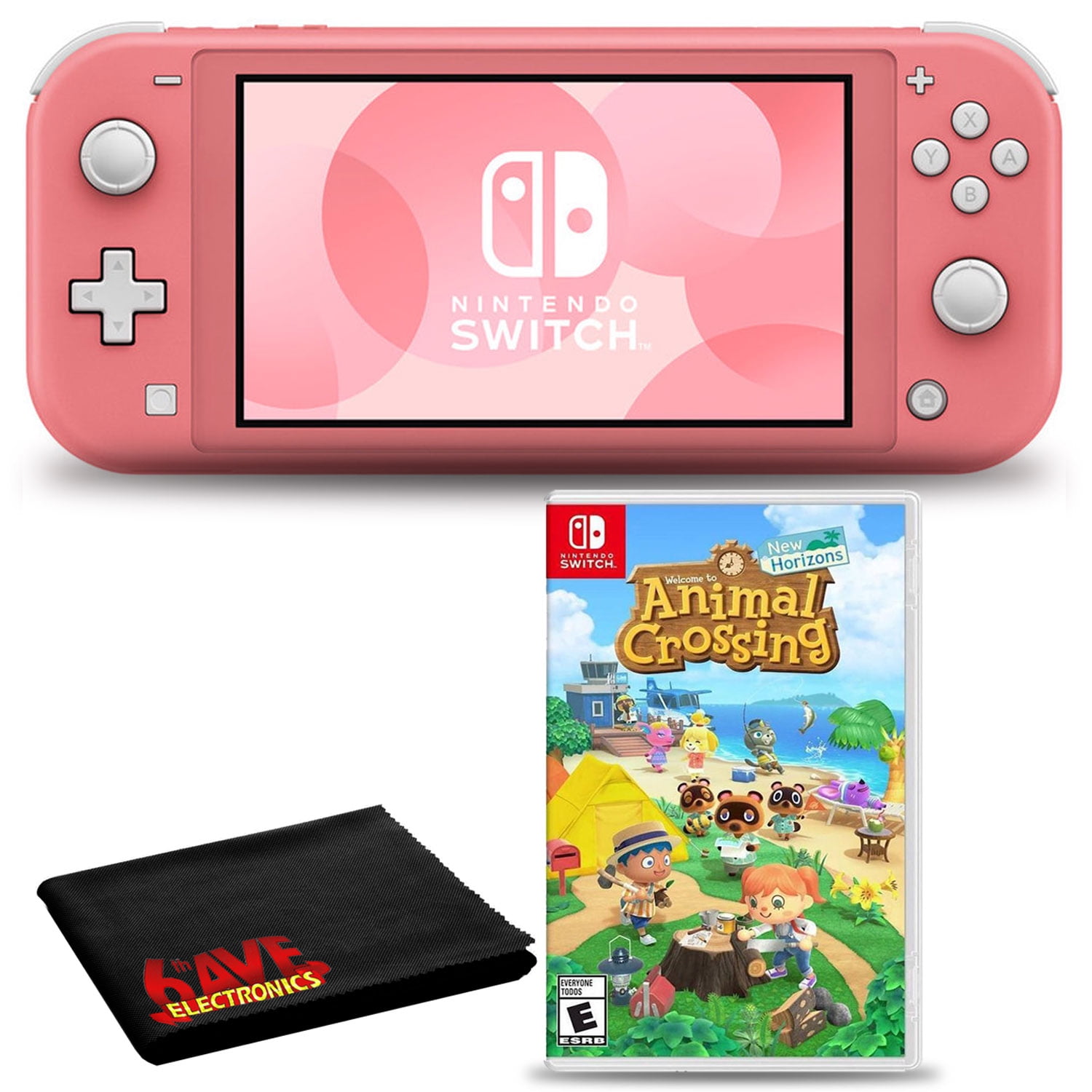 Nintendo Switch™ Lite (Timmy & Tommy's Aloha Edition) Animal Crossing™: New  Horizons Bundle (Full Game Download Included) 