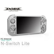 Nintendo Switch Lite Crystal Clear Protective Case - Anti-Scratch Shockproof Hard Shell Cover with Non-Slip Grip for Switch Mini, Slim Fit Transparent Protector