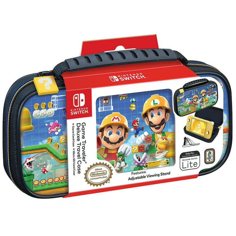 Nintendo Switch Lite Game Traveler Deluxe Travel Case (Super Mario 