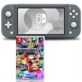 thumbnail image 1 of Nintendo Switch Lite Gray Bundle with Mario Kart 8 Deluxe NS Game Disc - 2019 Best Game!, 1 of 3