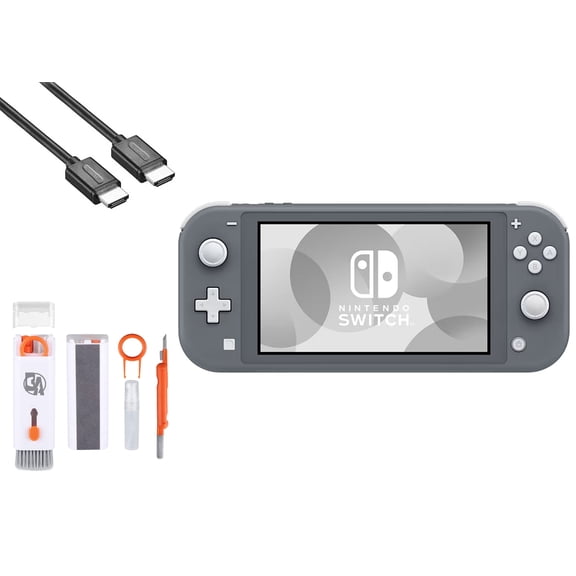 Pre-Owned Nintendo Switch Lite Video Game Console, Gray, 5.5 Inch Screen
