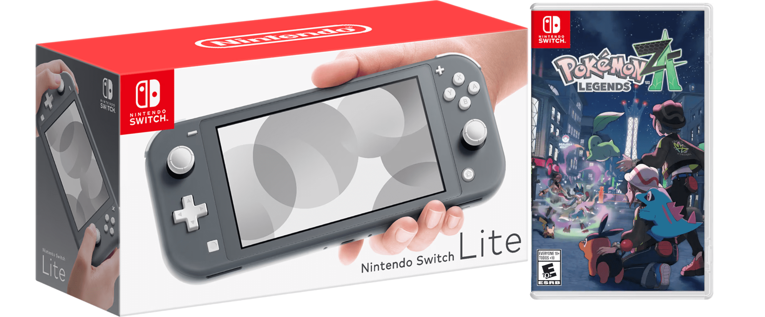 Nintendo Switch Lite グレー＋ポケモン　スカーレット Pokemon Bundle Switch Lite