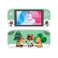 thumbnail image 1 of Nintendo Switch Lite Sticker Skin Decals Animal Crossing, Cute Cartoon Full Body Wrap Anti Scratch, Cover for Joy-Con Controller, NS Console Switch Lite Accessories (Tom Nook with Friends), 1 of 1
