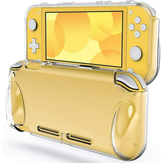 XIBUZZ OLED Shock Screen Grip Skins Protective Case for Nintendo Switch Lite - Yellow