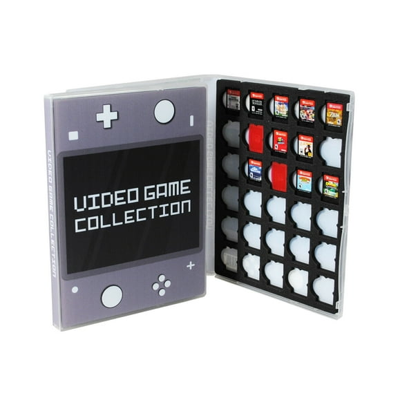 Nintendo Switch Lite Themed Cartridge Case, Holds 30 Video Games - Console (More Colors)