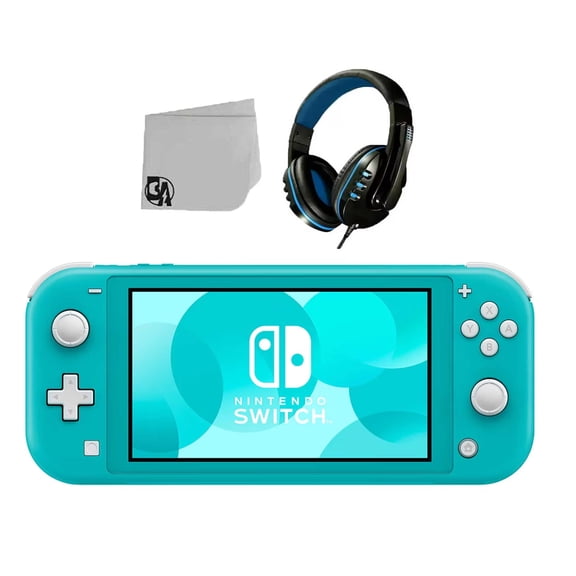 Pre-Owned Nintendo Switch Lite, Touchscreen, smaller and lighter design, Handheld Video Game Console, 64 GB, Turquoise