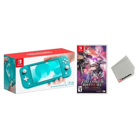 Nintendo Switch Lite Turqouise Bundle with Fire Emblem Three Hopes Game - Import with US Plug