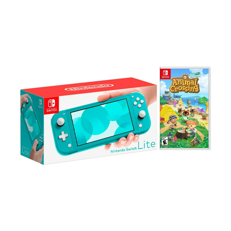 Nintendo Switch Lite Turquoise Bundle with Animal Crossing: New Horizons NS  Game Disc - 2020 Best Game!