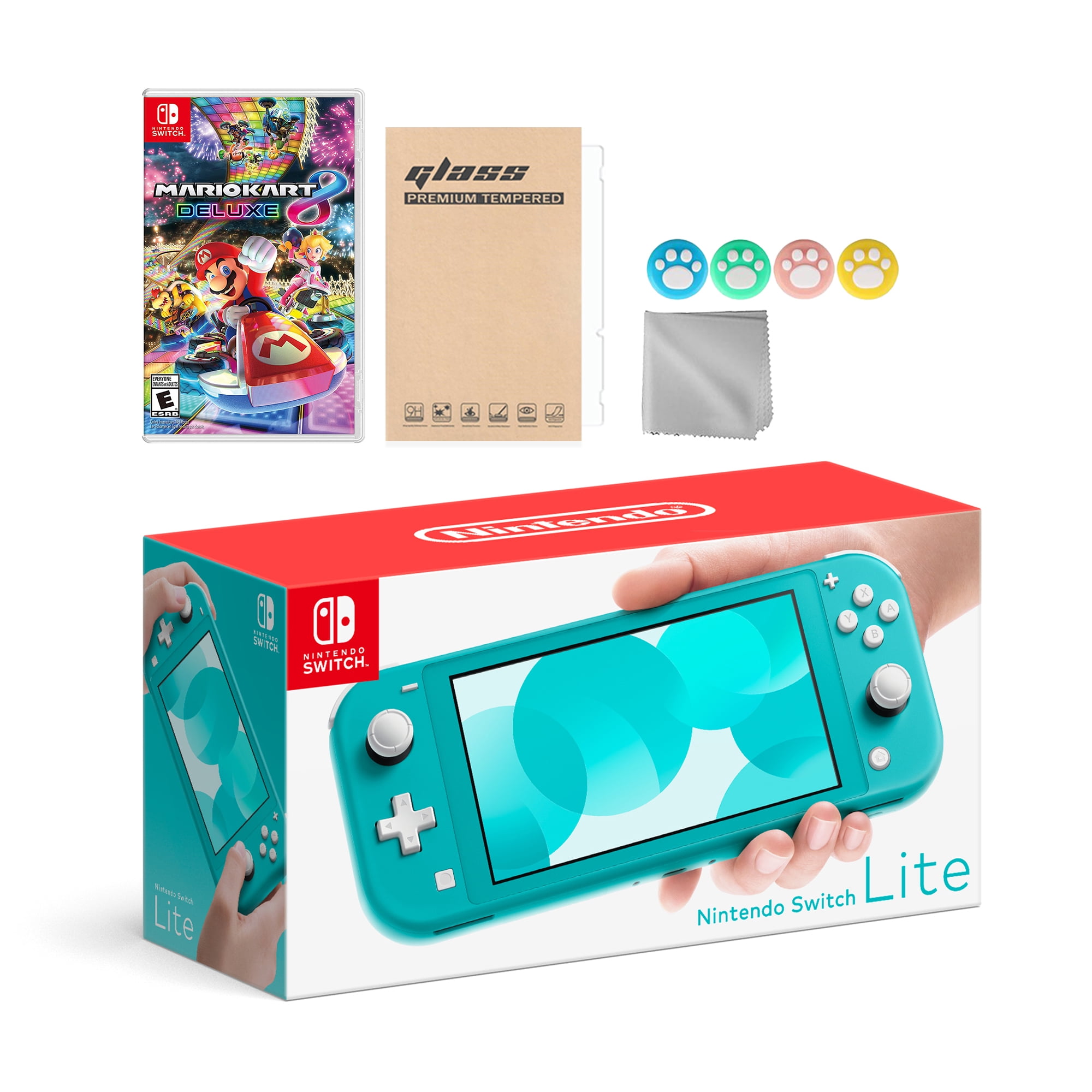 Nintendo Switch Lite Turquoise with Minecraft and Mytrix