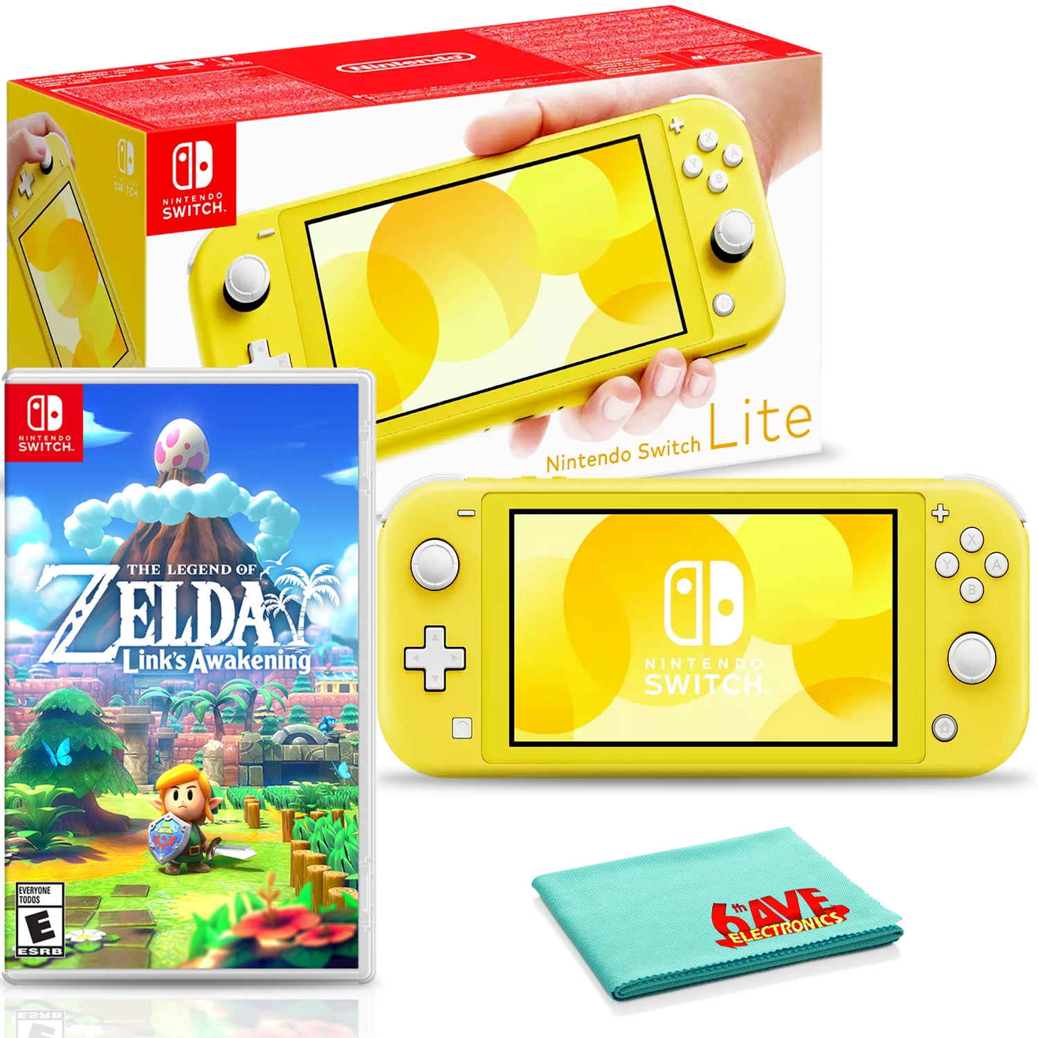 The Legend of Zelda: Link's Awakening Nintendo Switch Lite Gameplay 