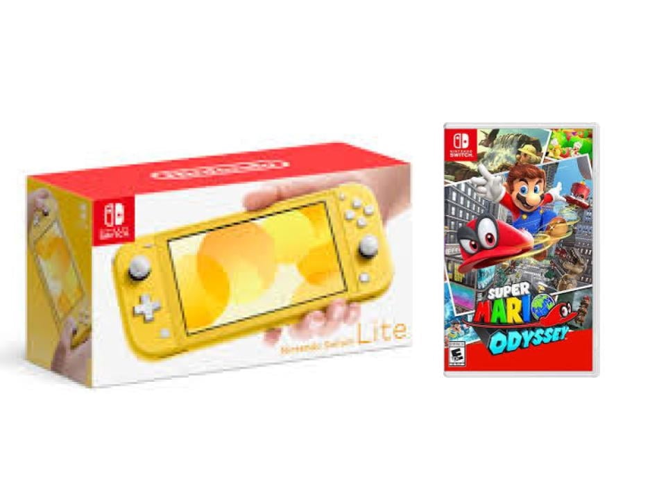 Nintendo Switch Lite グレー スーパーマリオ オデッセイ Nintendo Switch Lite Gray Gaming Console with Super Odyssey Bundle