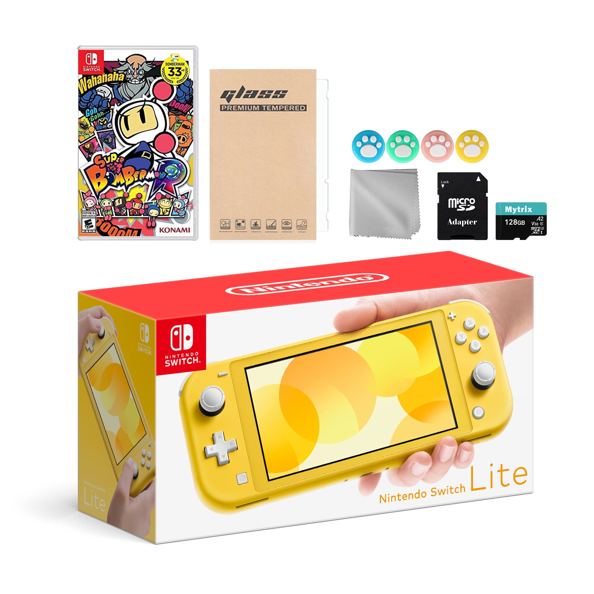 Nintendo Switch Lite Yellow with Kirby and the Forgotten Land