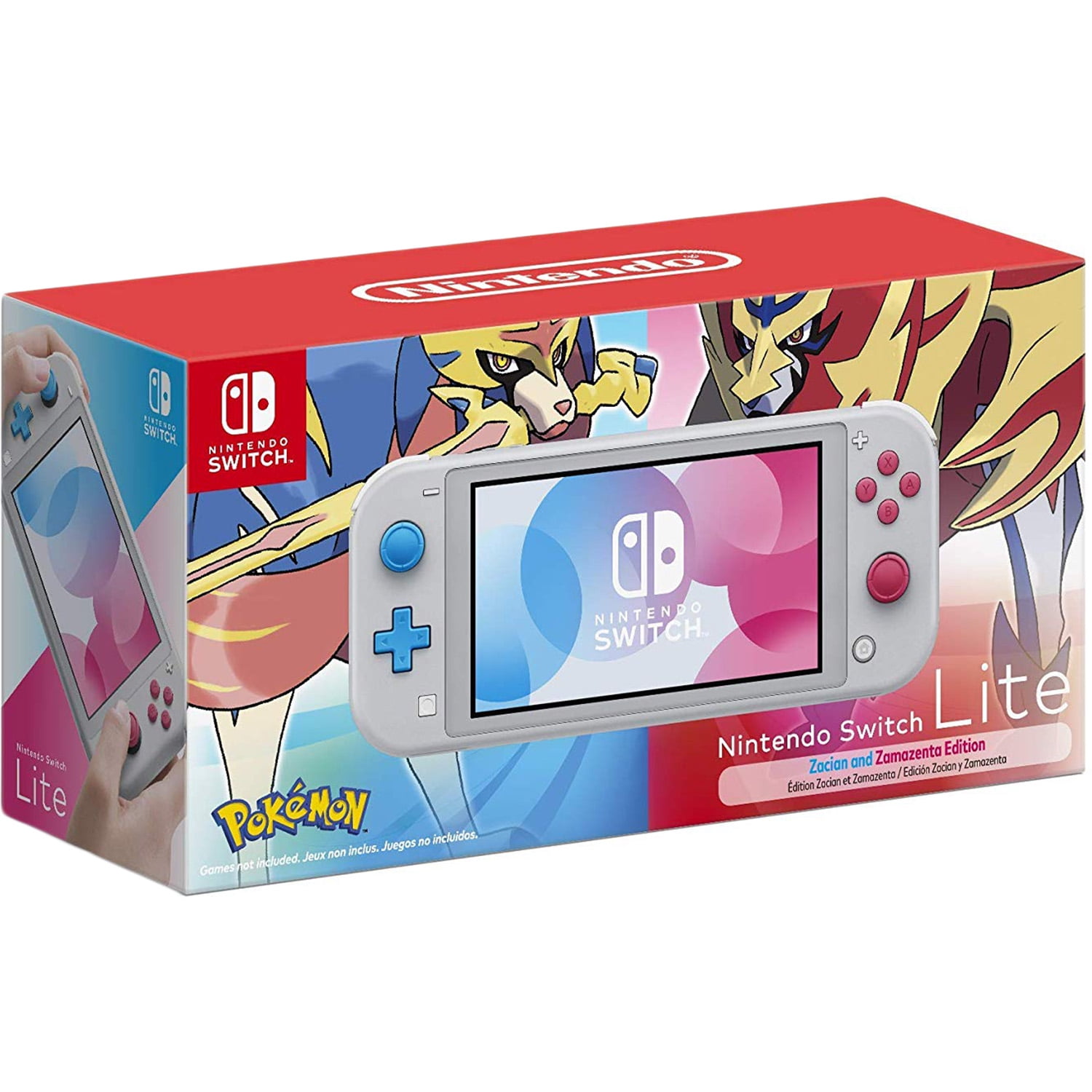 Nintendo Switch Lite 32GB Yellow and Pokemon Sword Bundle - Import with US  Plug