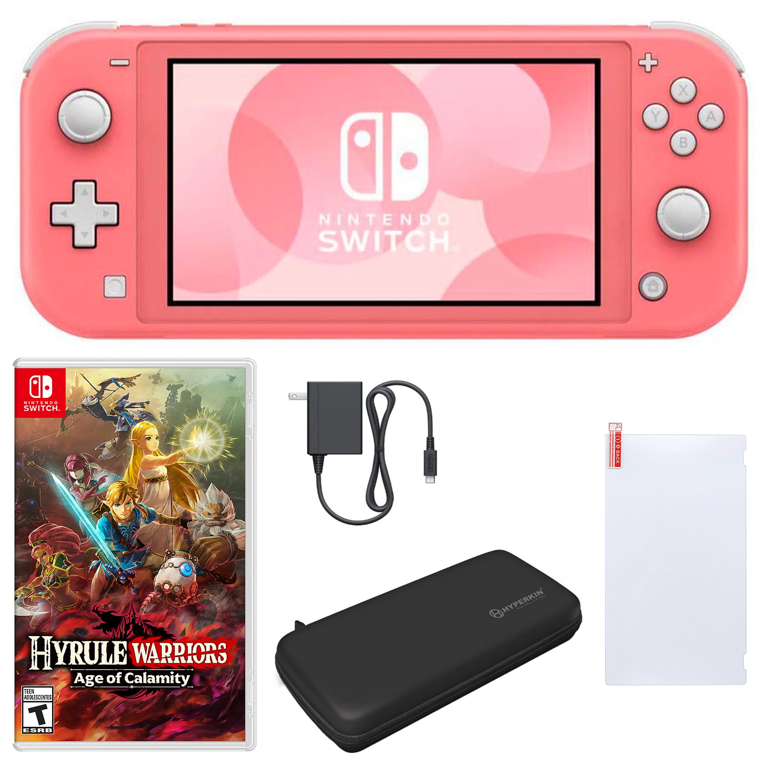 Nintendo Switch Lite - Coral - Switch (Renewed)