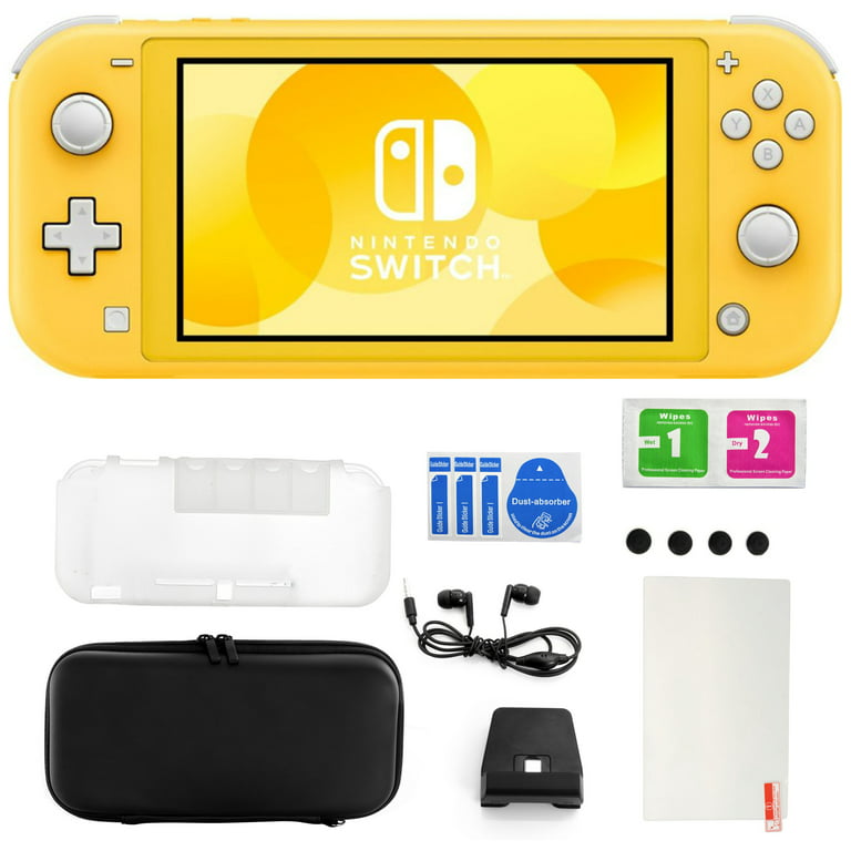Nintendo Switch Lite in Yellow with 11 in 1 Accessories Kit ...
