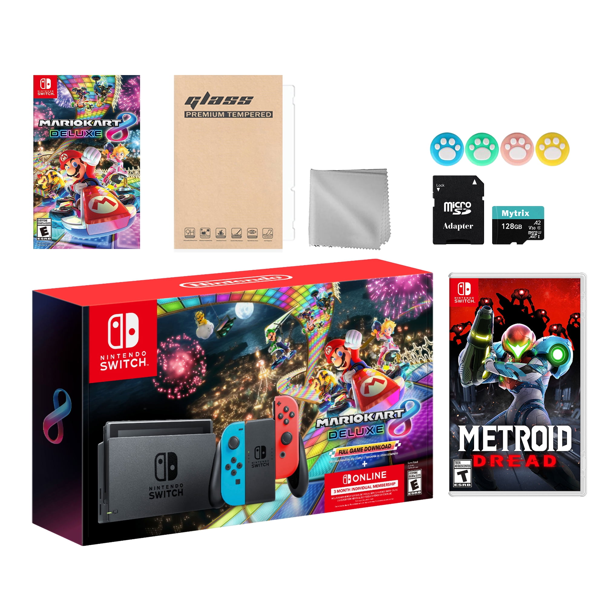 Nintendo Switch OLED Blue Red + Mario Kart 8 Deluxe - Coolblue - Before  23:59, delivered tomorrow