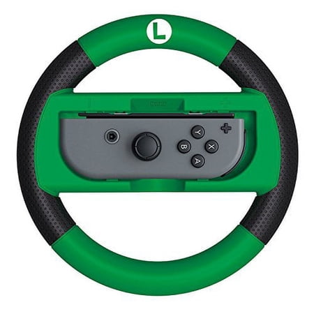 Nintendo Switch Mario Kart 8 Deluxe Wheel (Luigi Version) Officially Licensed By Nintendo - Nintendo Switch