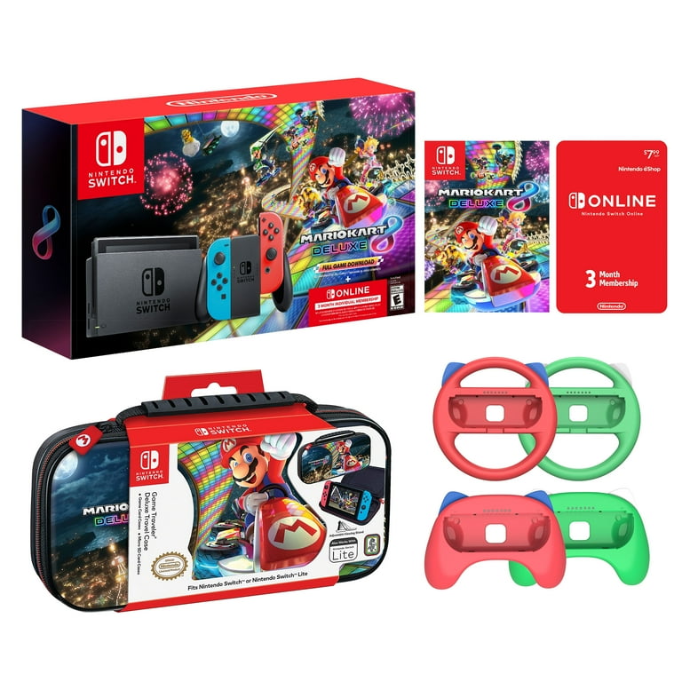 Nintendo Switch + Joy-Con + マリオカート8 Amazon.com: マリオカート8 デラックス - Switch (Non-US