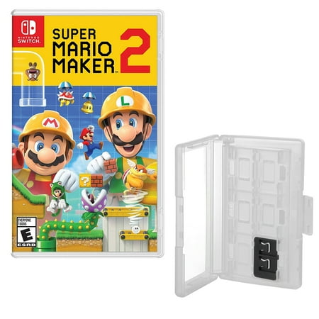Nintendo Switch Mario Maker 2 and 12 Game Caddy