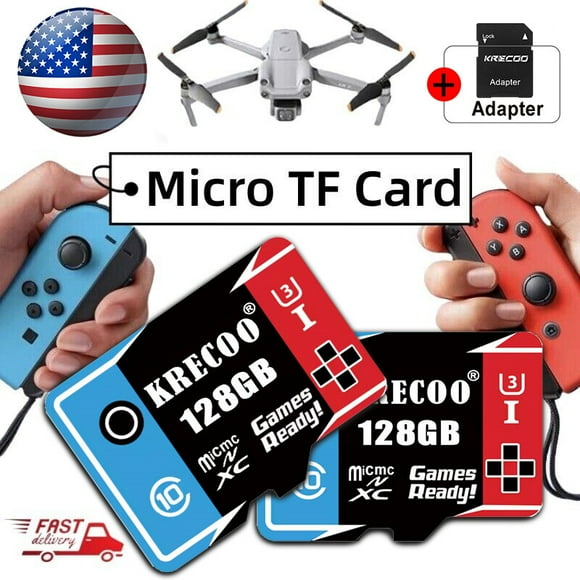 Nintendo Switch Memory Card By Memory Card 128GB SD Card Micro SD XC C10 US