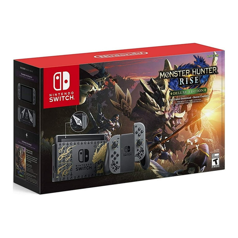 Nintendo Switch Monster Hunter Rise Deluxe Edition System - Switch | Nintendo Spiele