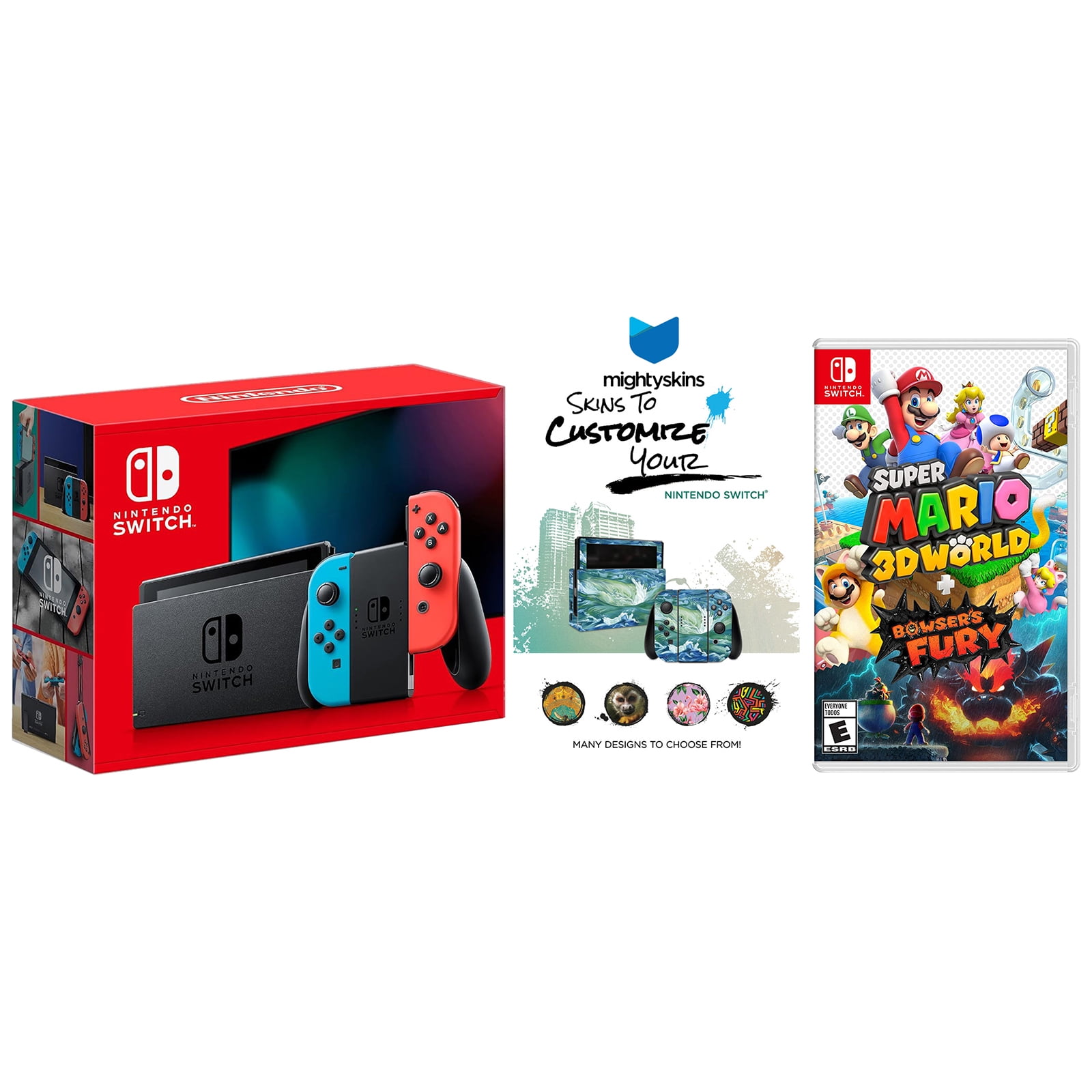 Nintendo Switch Gray Console with New Super Mario Bros. U Nintendo Switch Gray Console with New Super Mario Bros. U