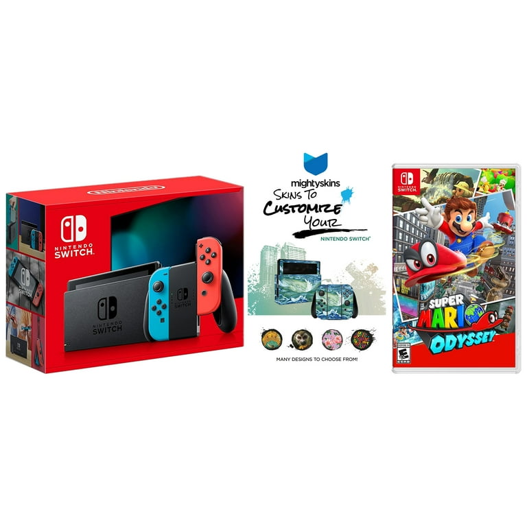 Nintendo Switch - Nintendo Switch ネオン ニンテンドースイッチ Nintendo Switch Home Combo: Neon Console, Super Mario
