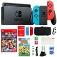 thumbnail image 1 of Nintendo Switch Neon Mario Kart 8 Bundle with Animal Crossing and Accessories, 1 of 1