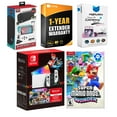 thumbnail image 1 of Nintendo Switch OLED Console Mario Kart 8 Deluxe Bundle with Super Mario Bros. Wonder, Surge Accessory Gaming Kit, MightySkins Console and Controller Skin Voucher, and 1 Year CPS Extended Warranty, 1 of 4
