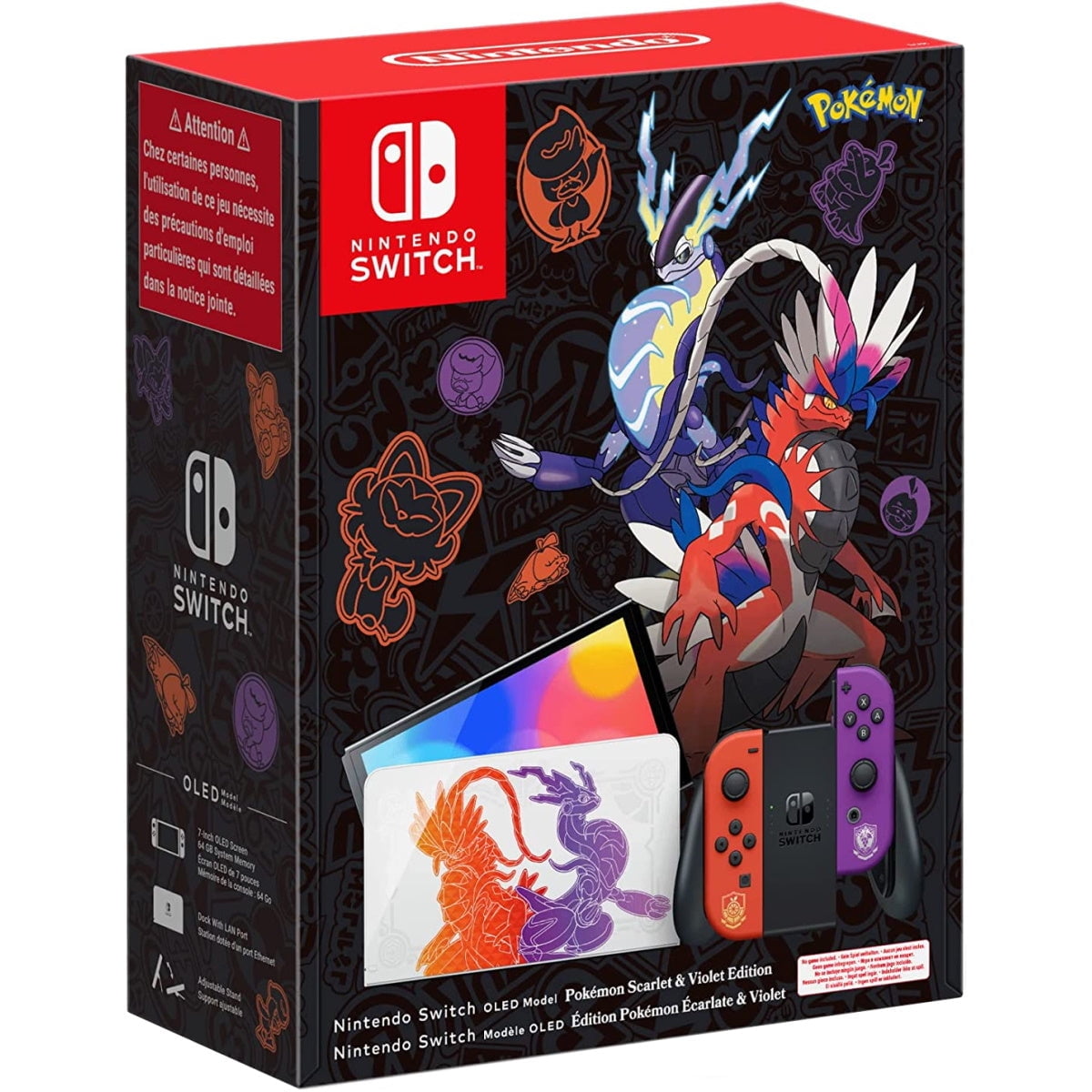 Nintendo Switch OLED Console - Pokemon Scarlet & Violet Edition