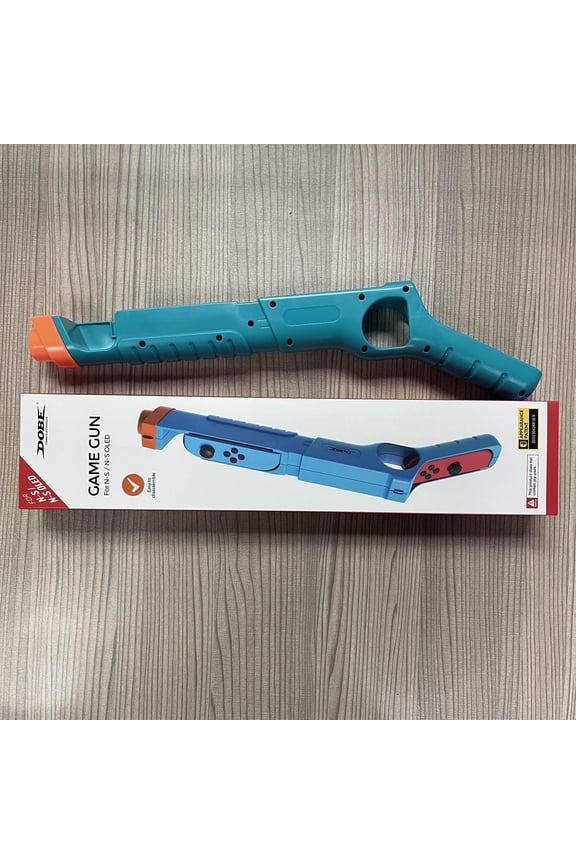 Nintendo Switch/OLED Joy-Con Shooting Gun Stock 2-Pack - Retractable Hunting Rifle Grips for FPS & Shooting Games, Ergonomic Controller Holders for Multiplayer Fun