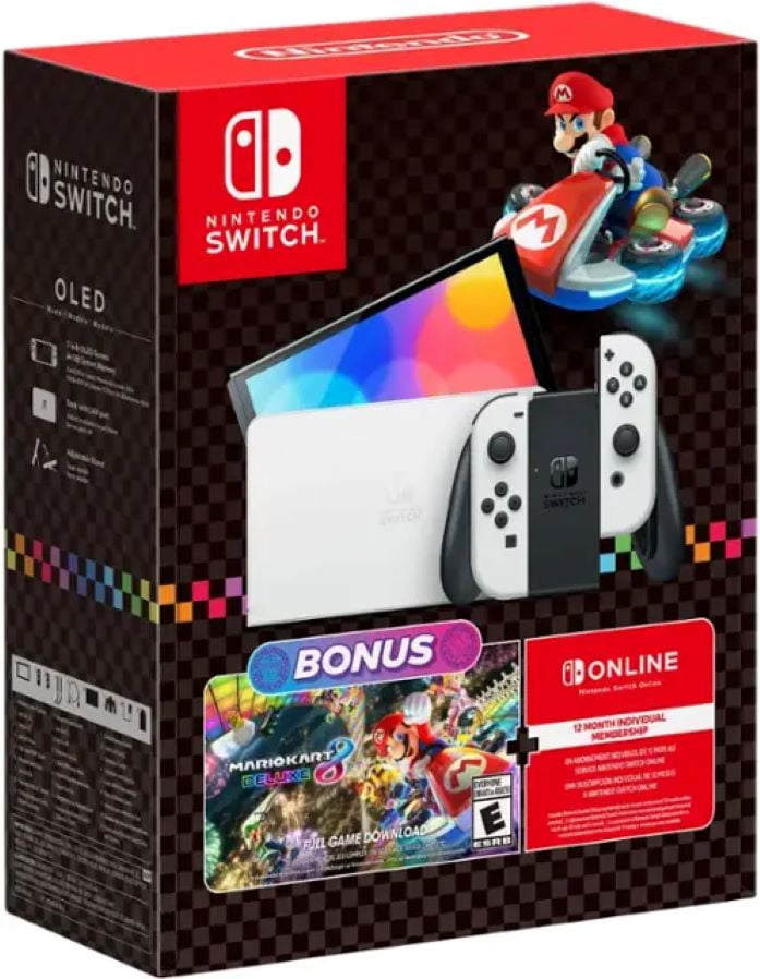 Pre-Owned Nintendo Switch OLED Model - Mario Kart 8 Deluxe