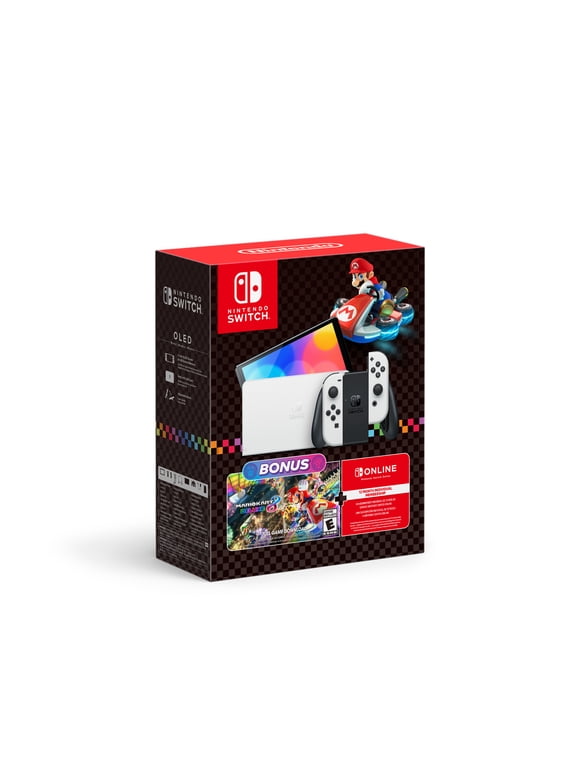 Nintendo Switch OLED Model Mario Kart 8 Deluxe Bundle
